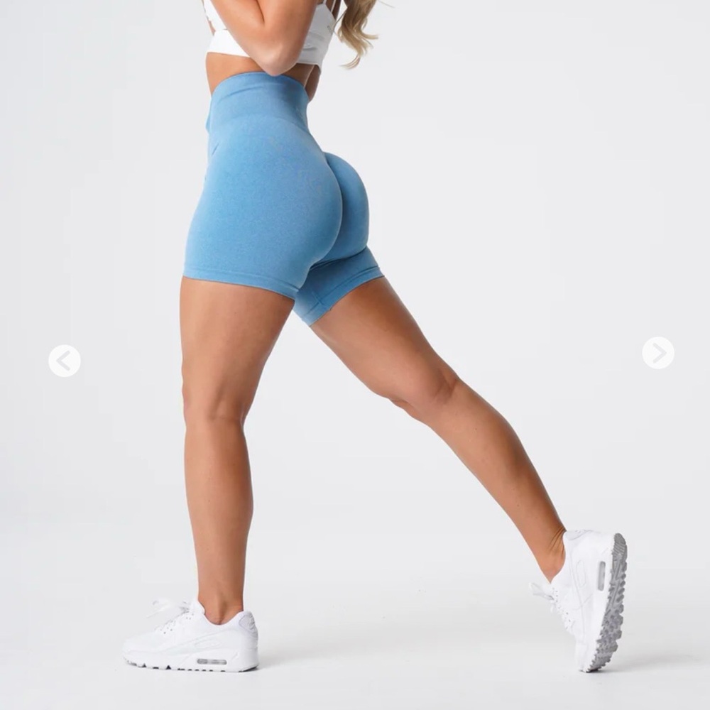 NVGTN NWT Sky Blue Pro Seamless Shorts Size: S